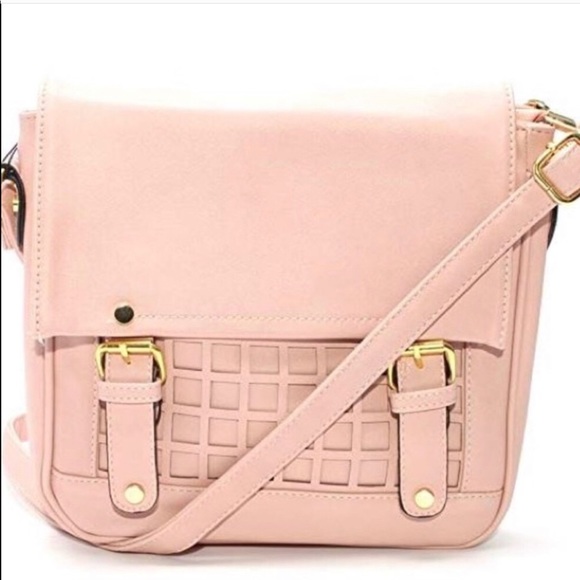 Toasted Almond Square Crossbody Bag - Picture 2 of 2